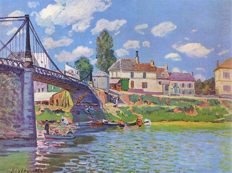 Bridge at, Alfred Sisley